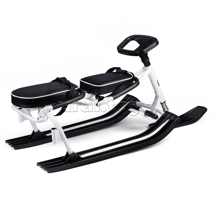 Игрушка Снегокат детский 505 "TWINS BABY PUSH" для двоих (Белый)