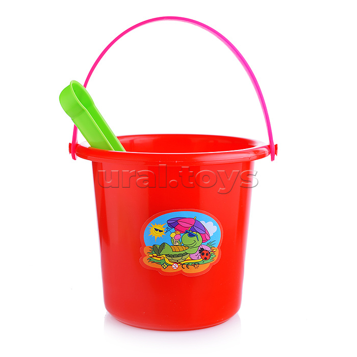 Комплект "Большой" совок+2 формочки