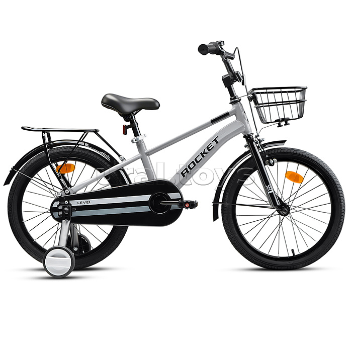 Велосипед 16" Rocket Level, цвет серый
