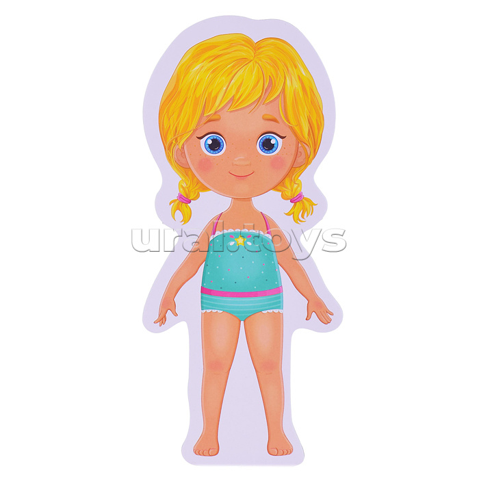 Магнитная игра-одевашка "Времена года"