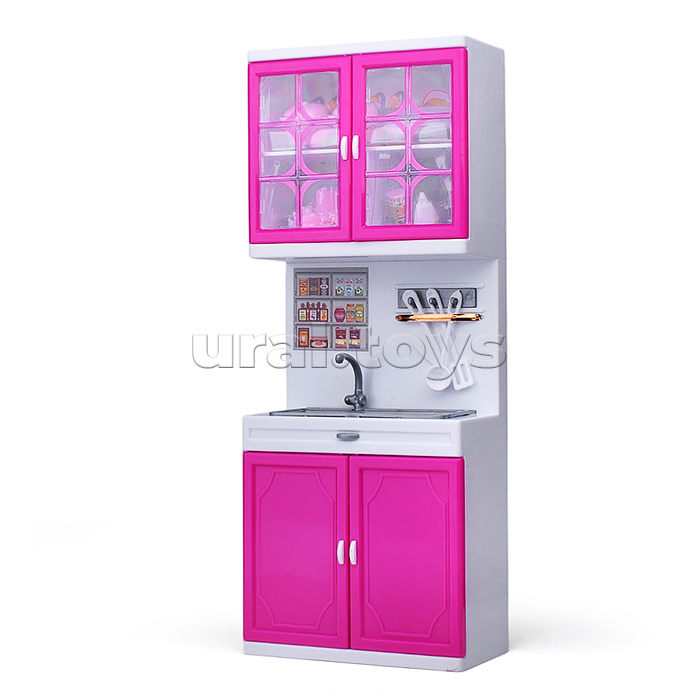 Мебель для кукол "Кухонный гарнитур" в коробке
