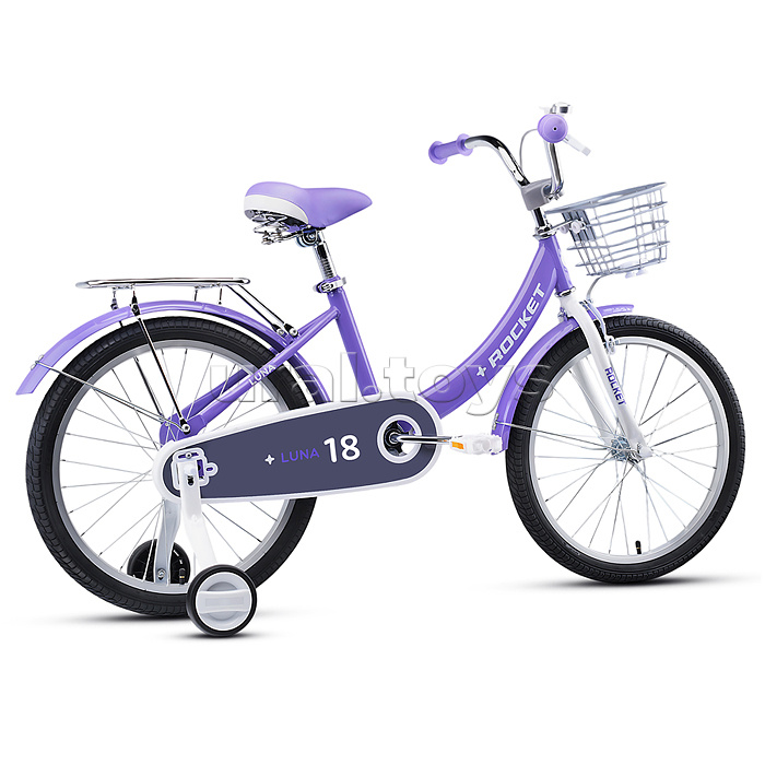 Велосипед 18" Rocket Luna, цвет сиреневый