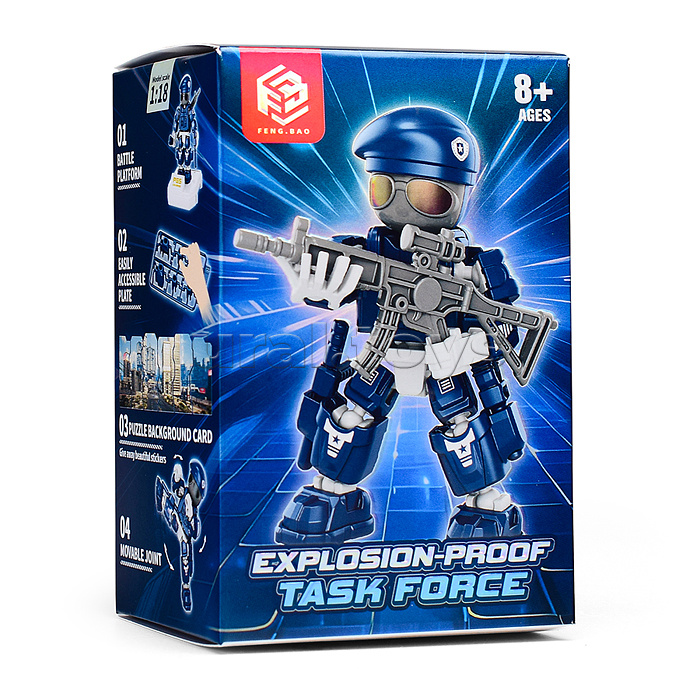 Робот "Полицейский" в коробке