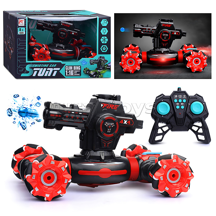 Машина "Twisting car Stunt" р/у, 27 MHz, в коробке