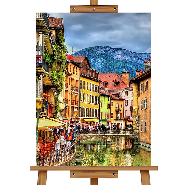 Набор для рисования "Картина по номерам 30*40 см. Швейцария"