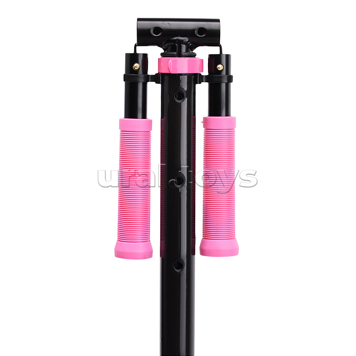 Самокат детский ROCKET, алюминиевый, колеса PU, 145 мм, розовый