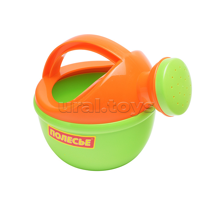 Набор №168 (в рюкзаке): ведро-цветок большое, ситечко-цветок большое, лопатка №5, грабельки №5, формочки (белочка + пёсик + котёнок + медведь), 3 формочки, лейка малая №4