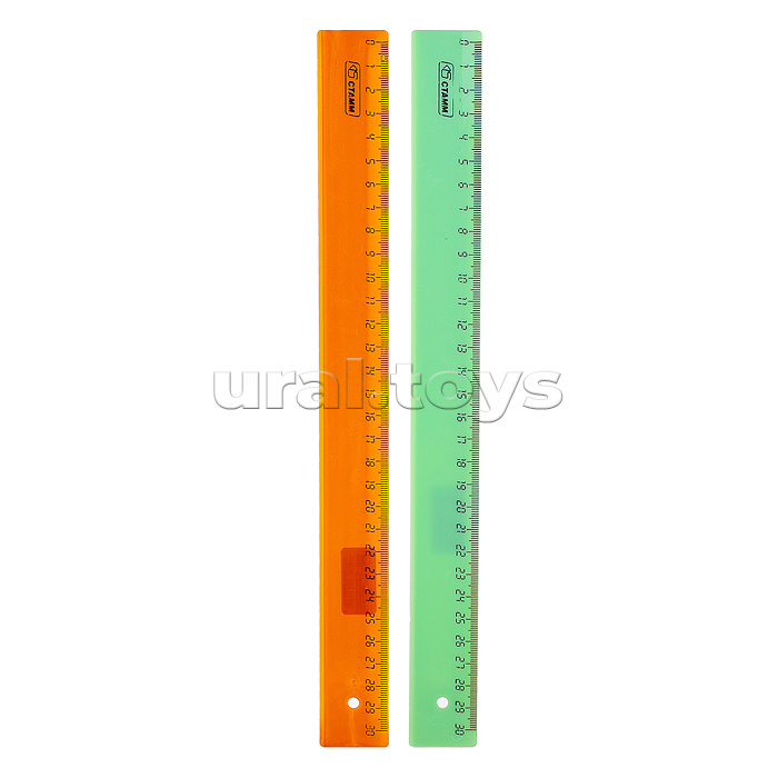 Линейка 30см NEON ассорти
