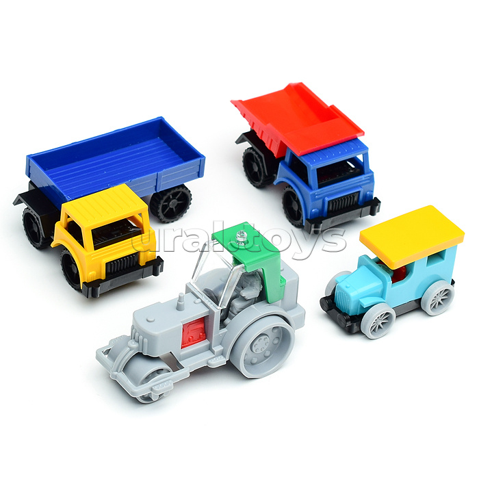 Набор Каток, самосвал, полуприцеп,фаэтон
