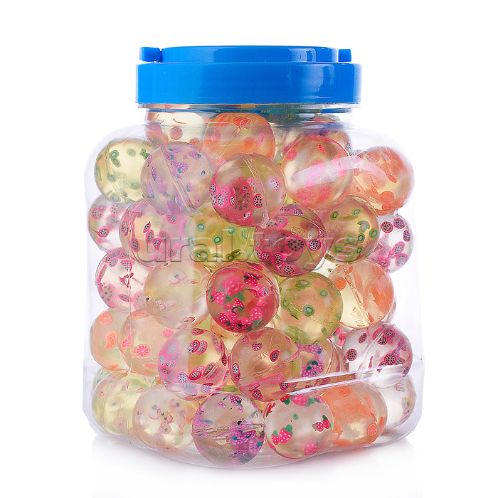 Мяч прыгун, каучуковый "Смайлик" 3,2см Мяч прыгун, каучуковый "Смайлик" 3,2см