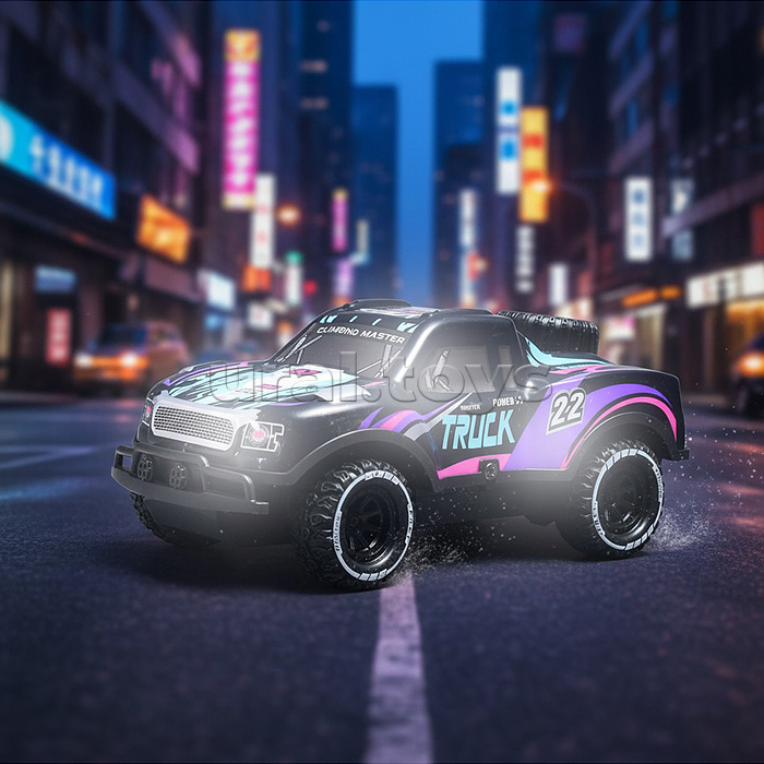 Машина "Яркий вседорожник 2" 1:20, свет, звук, в коробке