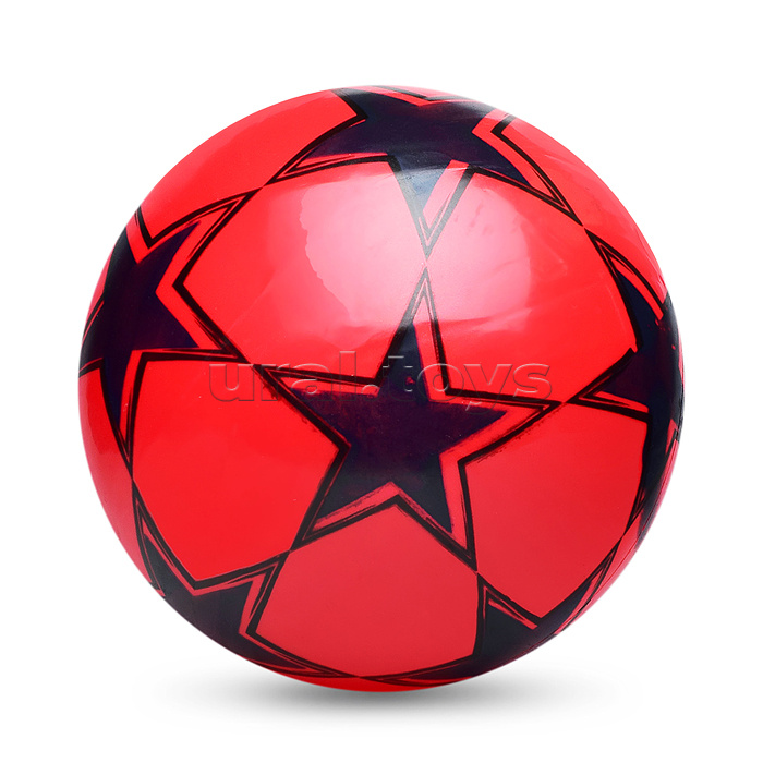 Мяч надувной PVC "Звездочки" 22,5 см., 60 гр. (цвет микс)