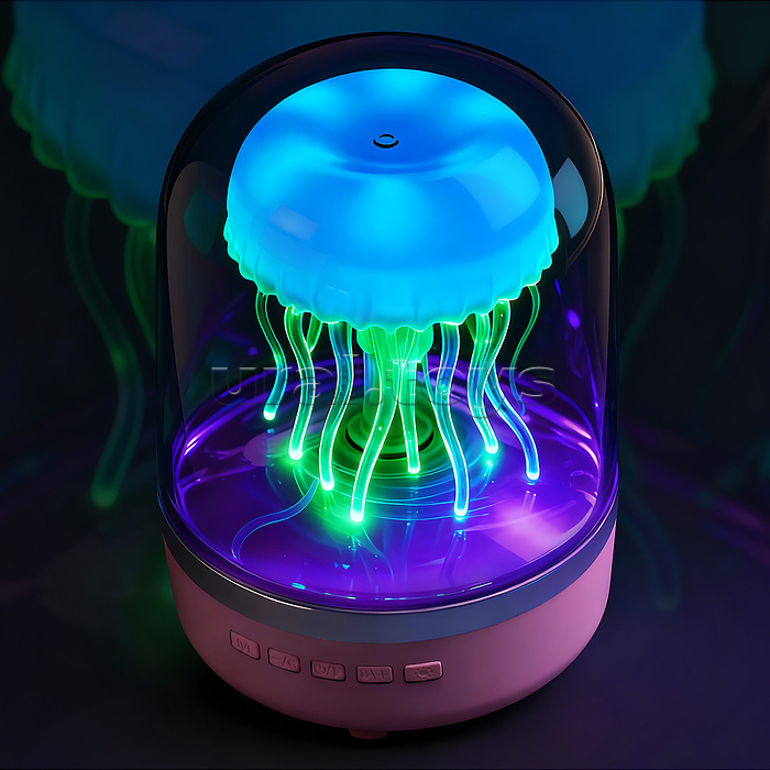 Светильник-колонка "Медуза" (с Bluetooth) в коробке Светильник-колонка "Медуза" (с Bluetooth) в коробке