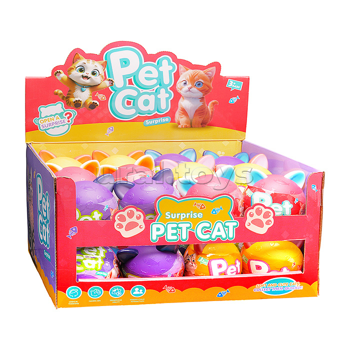 Набор животных  "Кошечка" (в ассортименте) в коробке Набор животных  "Кошечка" (в ассортименте) в коробке