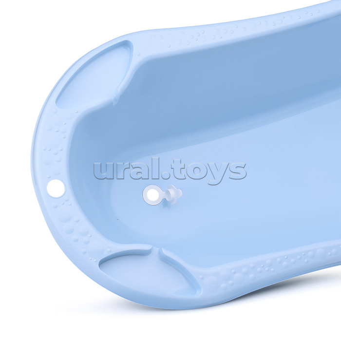 Ванна детская с клапаном для слива воды, 1000х490х305мм, 46л (Светло-голубой)
