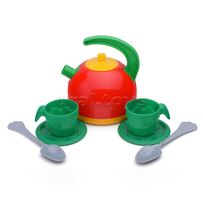 Набор "Кондитер" (100% хлопок) красный