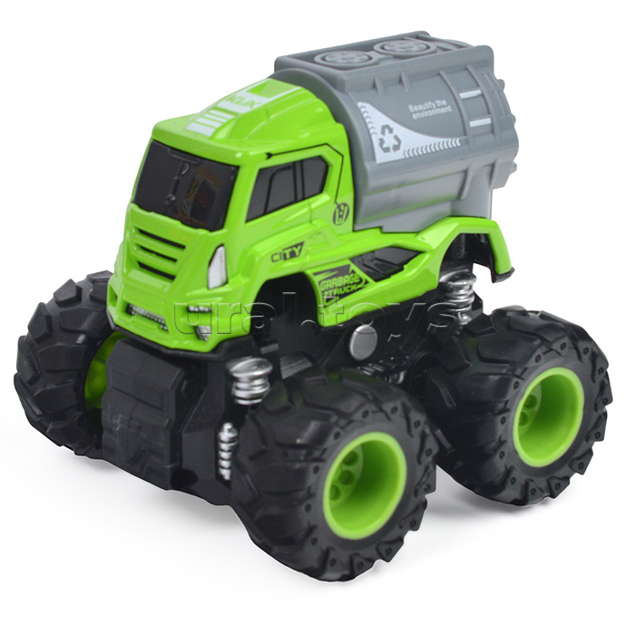 Машинка металлическая Big Foot, 1:43, серия Tech Машинка металлическая Big Foot, 1:43, серия Tech