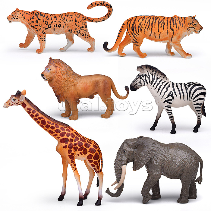 Набор животных "Африка-2" в коробке
