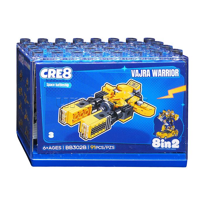 Конструктор "Супер-перевоплощение" 8 в 1 в коробке