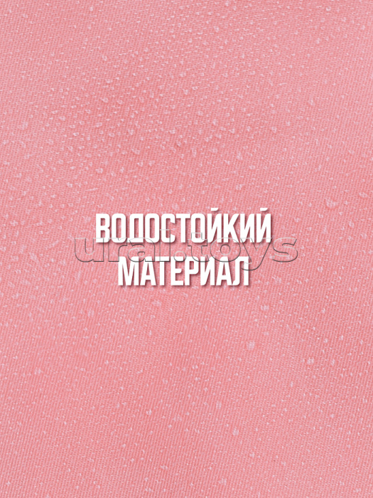 Сумка спортивная (с карманом) цвет розовый