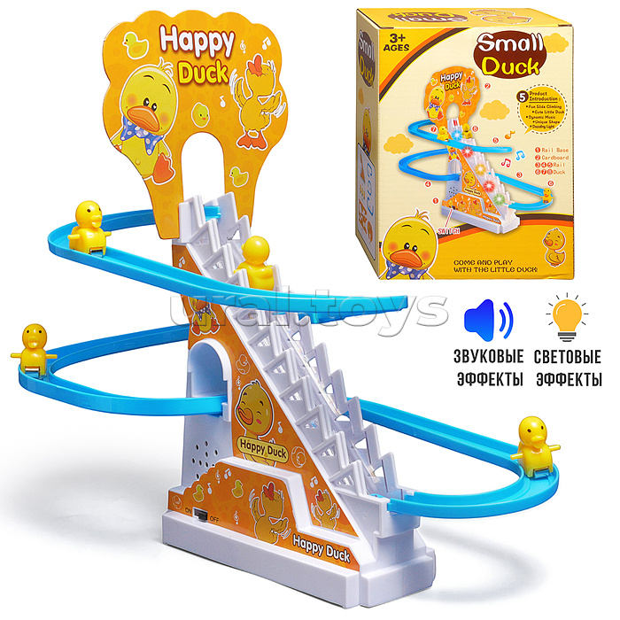 Игровой набор Горки "Утиная тропа" (звук) в коробке