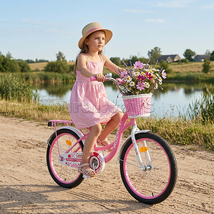 Велосипед 20" Rocket Candy, цвет розовый