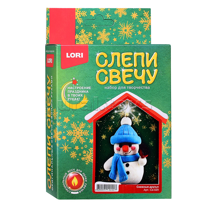 Слепи свечу "Снежные друзья"