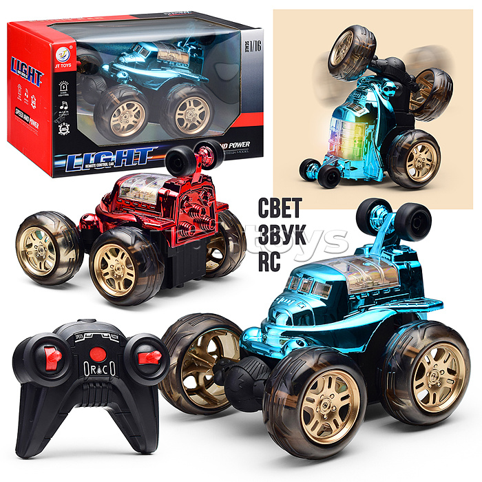 Машина "Трюк" р/у, 27 MHz, в коробке