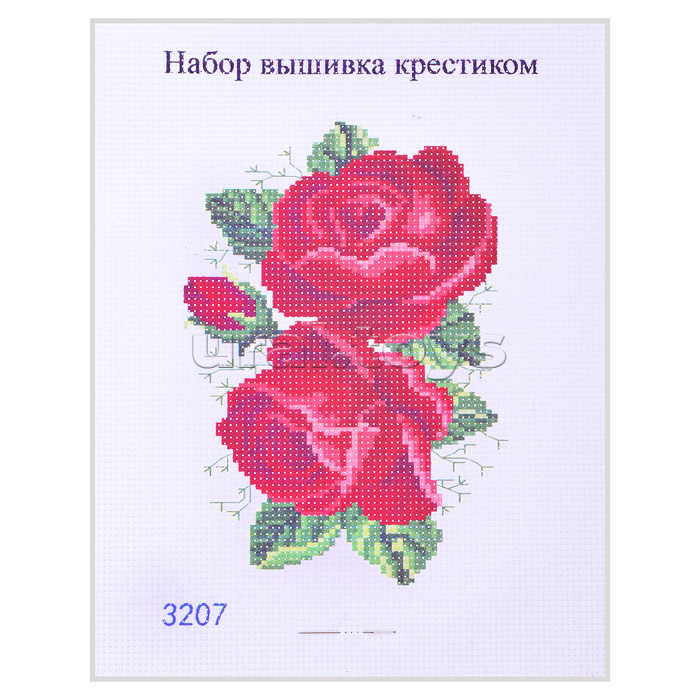 Набор для вышивания крестом 20,5 х 26 см, в ассортименте 10 дизайнов. Набор для вышивания крестом 20,5 х 26 см, в ассортименте 10 дизайнов.
