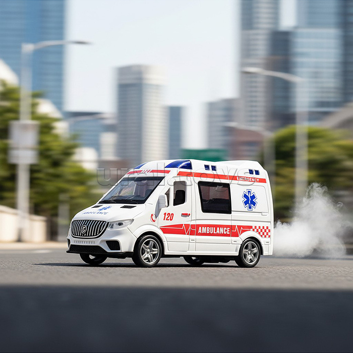 Машина "Медэкспресс" (свет, звук) в коробке