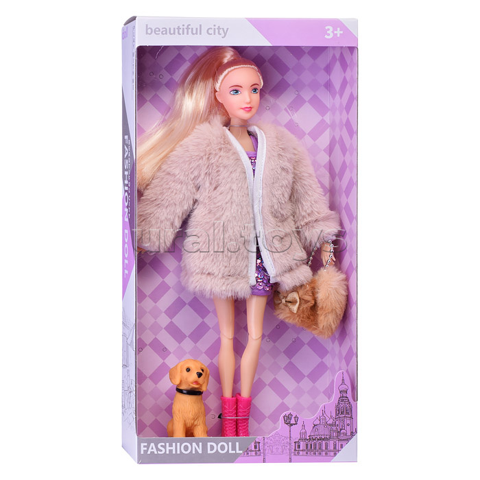 Кукла "Fashion doll" с аксессуарами, в коробке