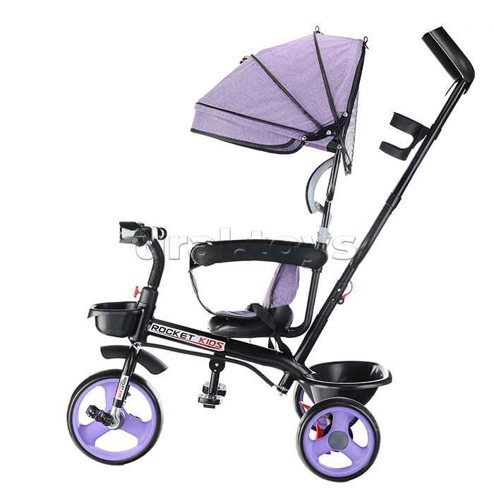 Велосипед 3-х колесный, сиреневый