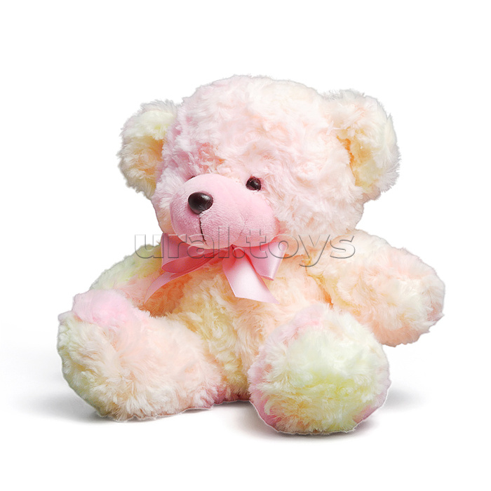 Мягкая игрушка "Медвежонок с бантиком" 18 см