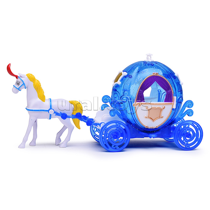 Набор карета "Путешествие в сказку-8" свет, звук, в коробке