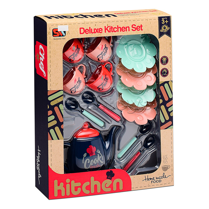 Набор посуды "Сказочное чаепитие" в коробке