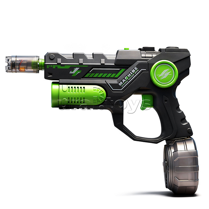 Водное оружие "Морской бой" в коробке (цвет зеленый)