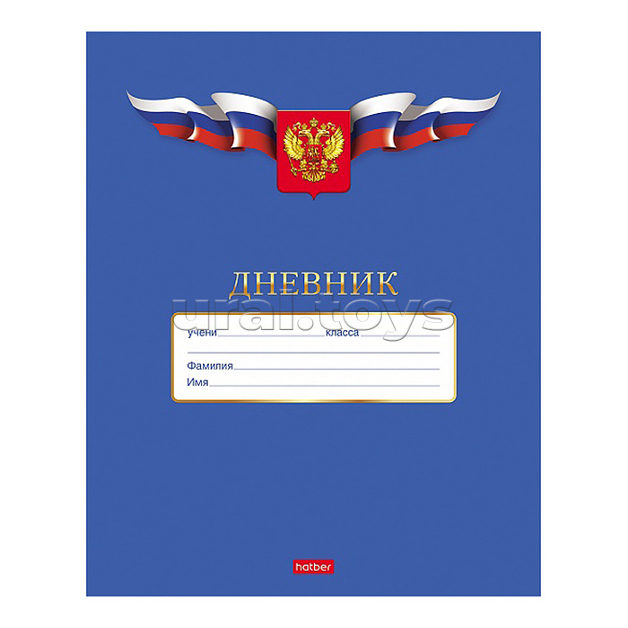 Дневник 1-11кл. "Российского школьника" 40л А5ф на скобе