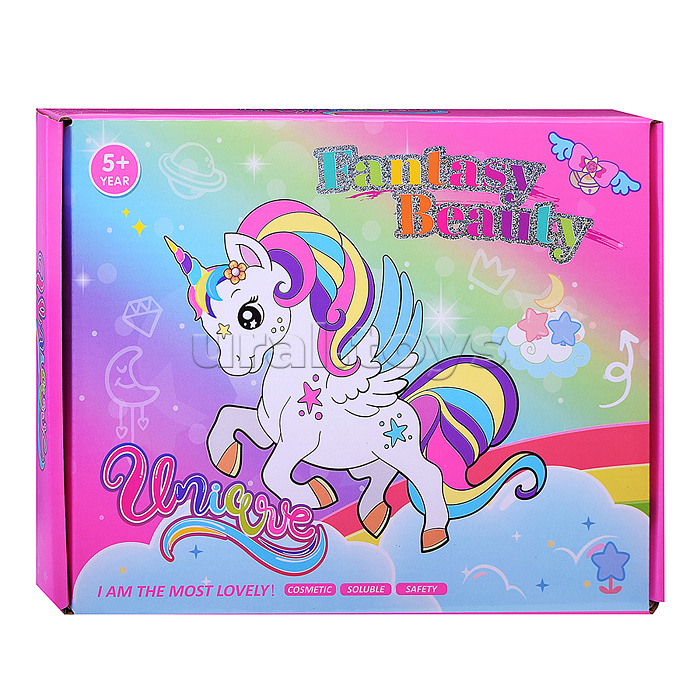 Детская косметика "Цвета радуги" в коробке