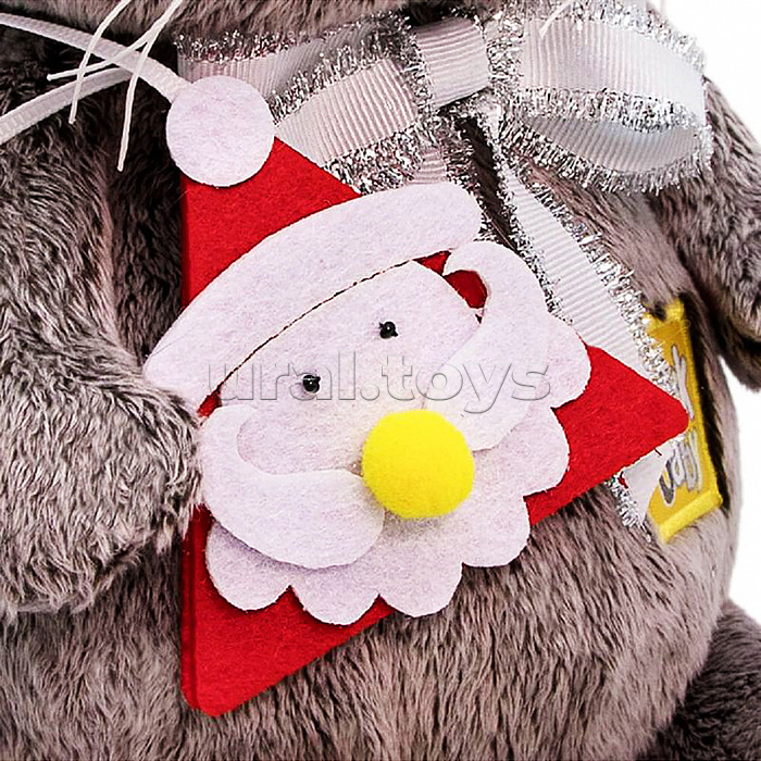 Кот Басик BABY с игрушкой Дед Мороз Кот Басик BABY с игрушкой Дед Мороз
