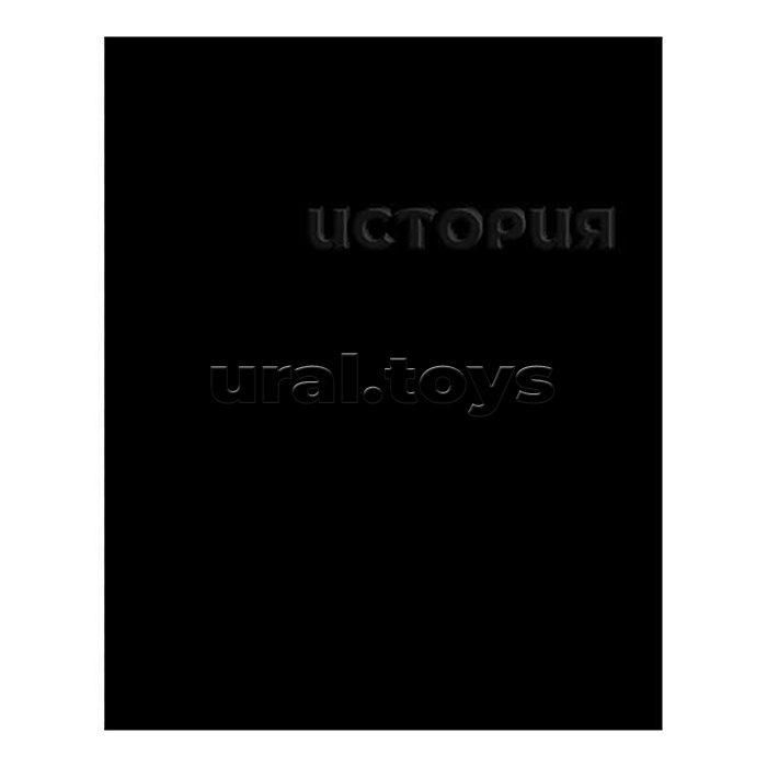 Тетрадь 48л А5 клетка "История" (чёрная)