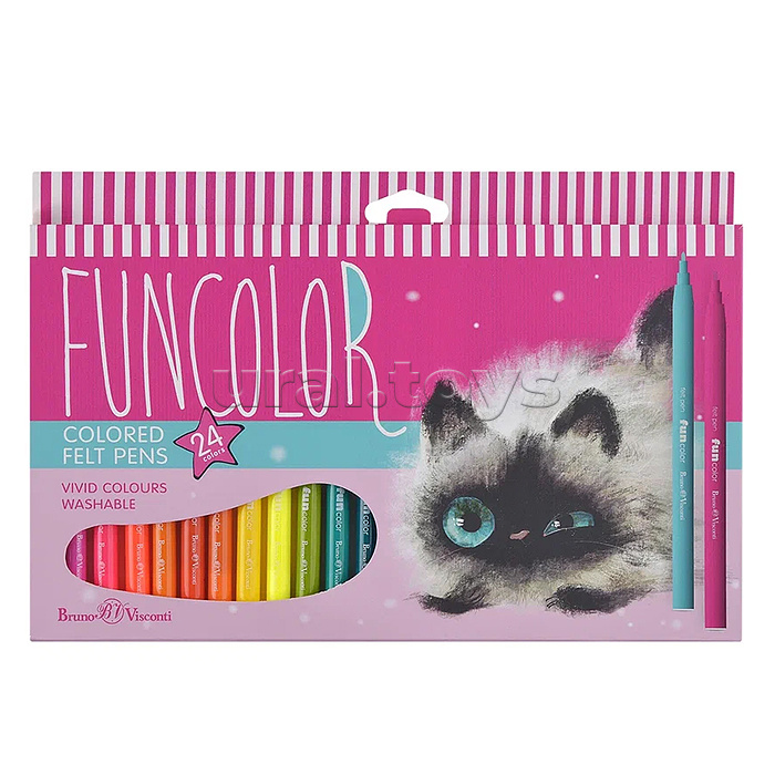 Фломастеры "Funcolor" 24 цв.