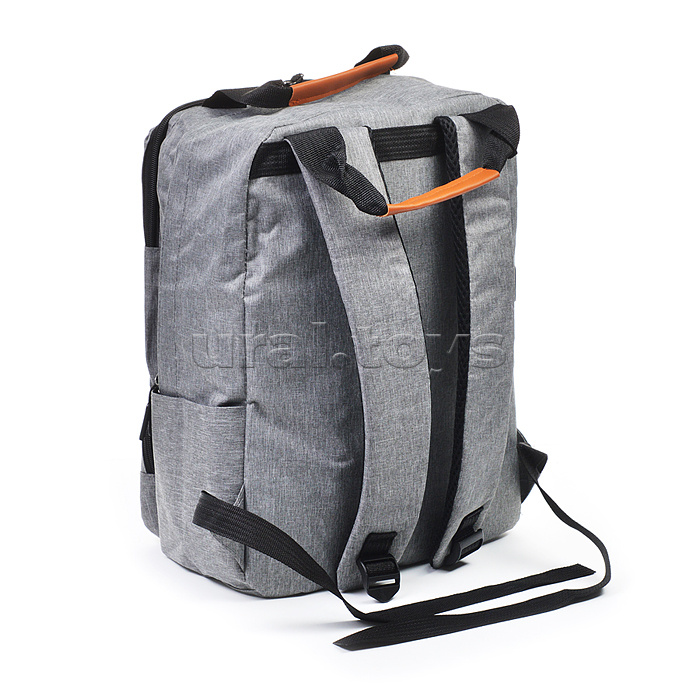 Набор школьных принадлежностей 29х41х14 см BIRRONI (рюкзак серый, сумка, пенал)