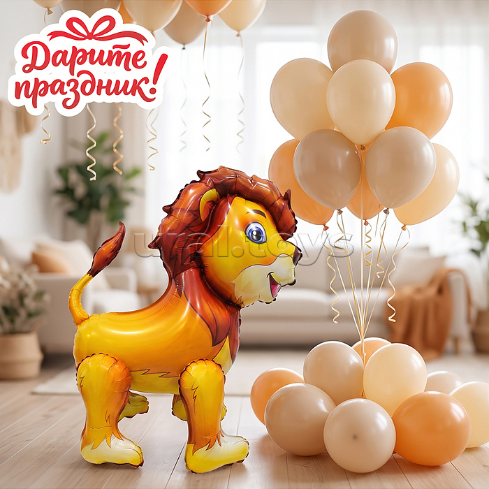 Интерьерное украшение Фигура-шар "Львенок"
