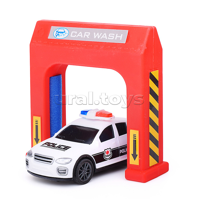 Игровой набор "Заправочная станция и автомойка" в коробке Игровой набор "Заправочная станция и автомойка" в коробке