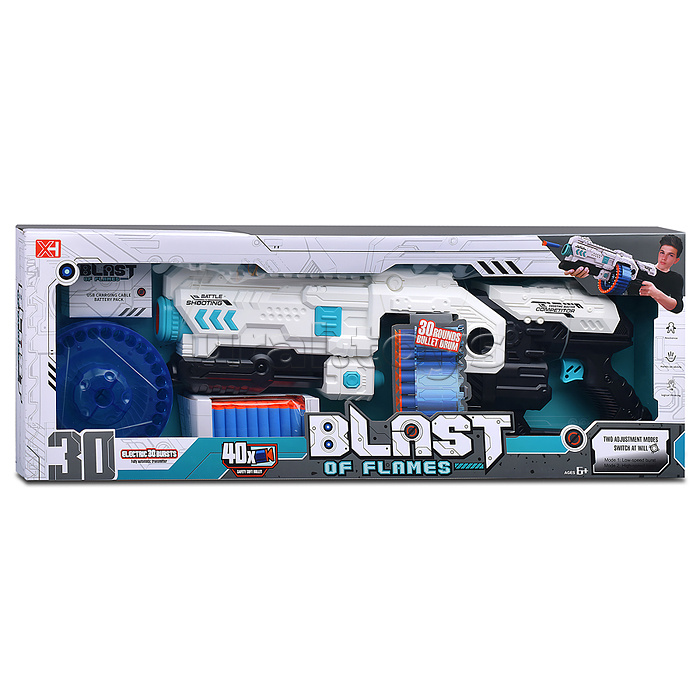 Бластер "Энигма-Бласт" с полимерными пулями, в коробке