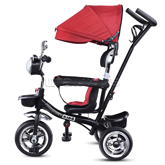 Велосипед 3-х колесный, красный