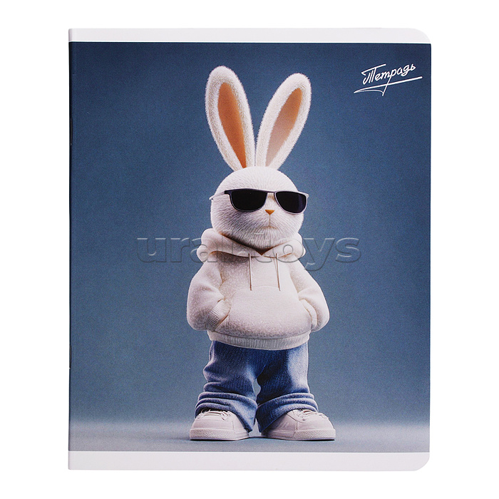 Тетрадь 48 л, клетка "Зумеры" А5+, мягкий переплёт (2 скобы)