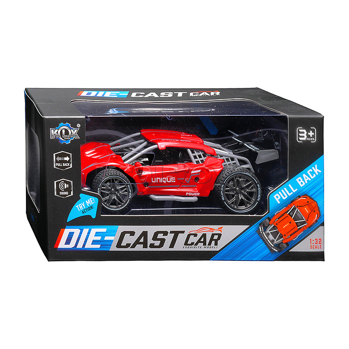 Машина "Гоночная 3" (свет,звук) в крорбке