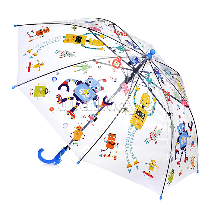 Зонт детский "Роботы" 50 см