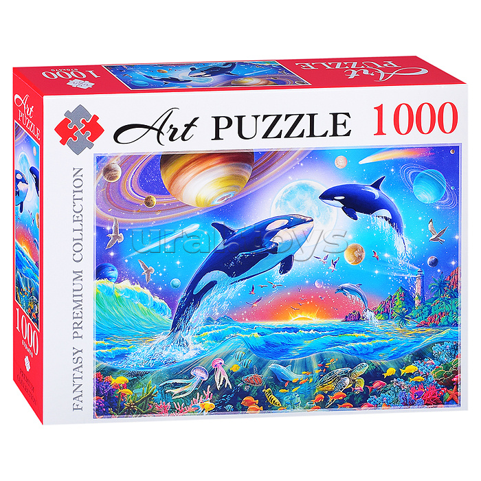 Пазлы 1000 Artpuzzle "Ночной океан"